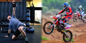 Motocross workouts and training exercises